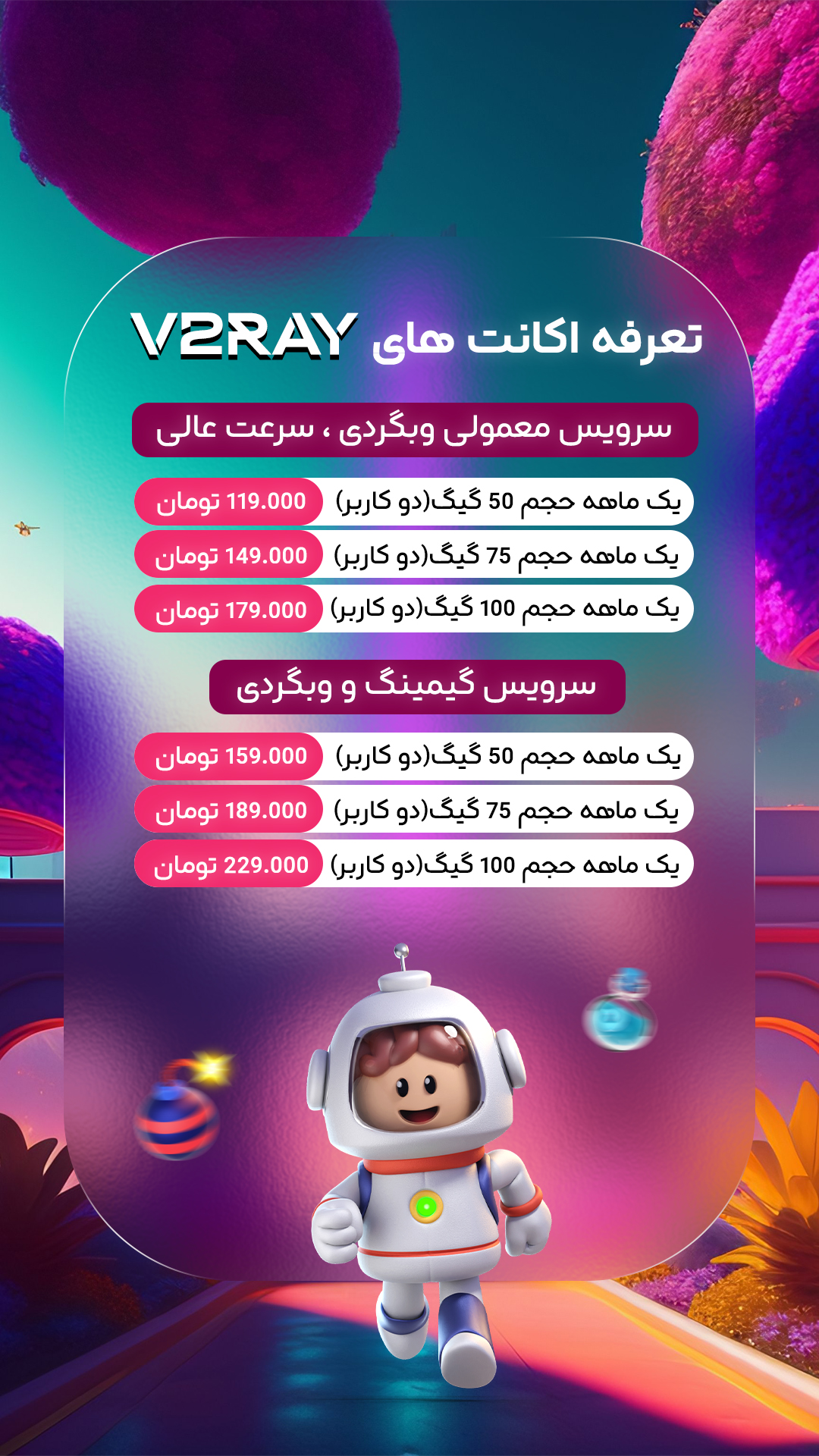 نمونه کار های کاربر :